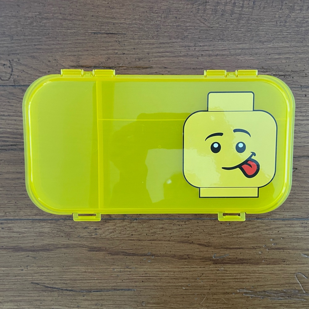 LEGO Bright Yellow Case with Iconic Face